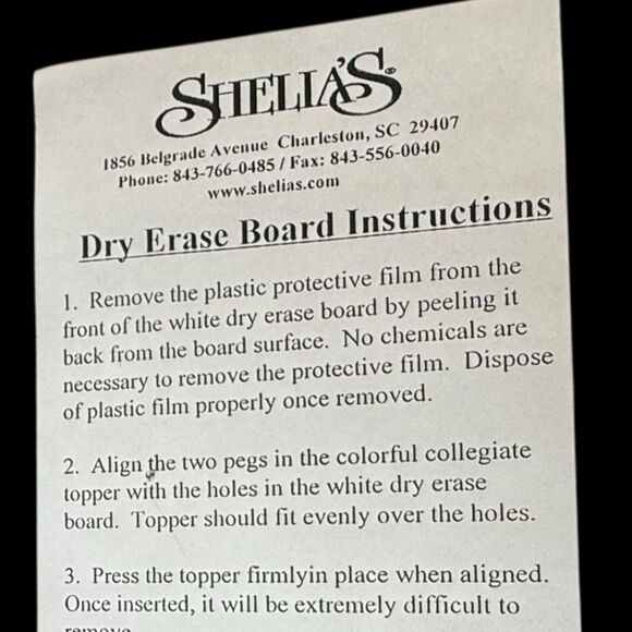 Sigma Kappa Friends Forever Dry Erase Board Shelia Wall Mounted - Picture 5 of 5